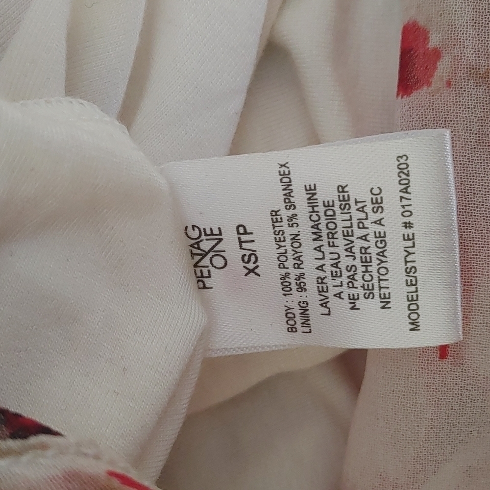 Pentag One woman summer casual Top size XS - Picture 7 of 7
